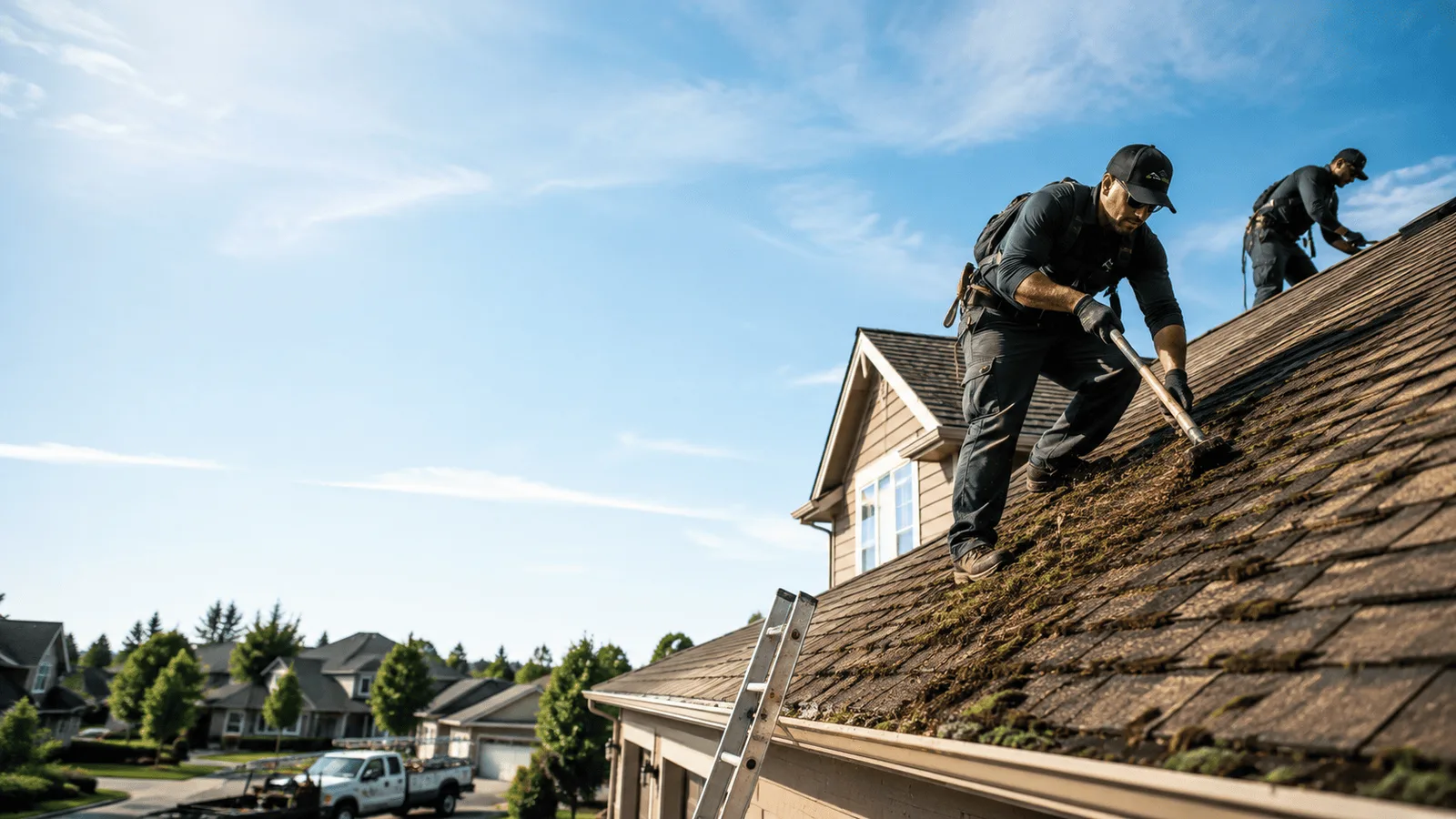 Roof Moss Removal in Sharps, VA near me